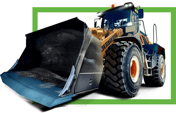 Полустреловидный ножевой профиль для ковшей погрузчиков