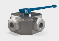Купить Кран шаровый многоходовой 4KH-DN10-G3/8 09823 (Нержавеющая сталь 442A, X=SB14) MHA ZENTGRAF в СПБ